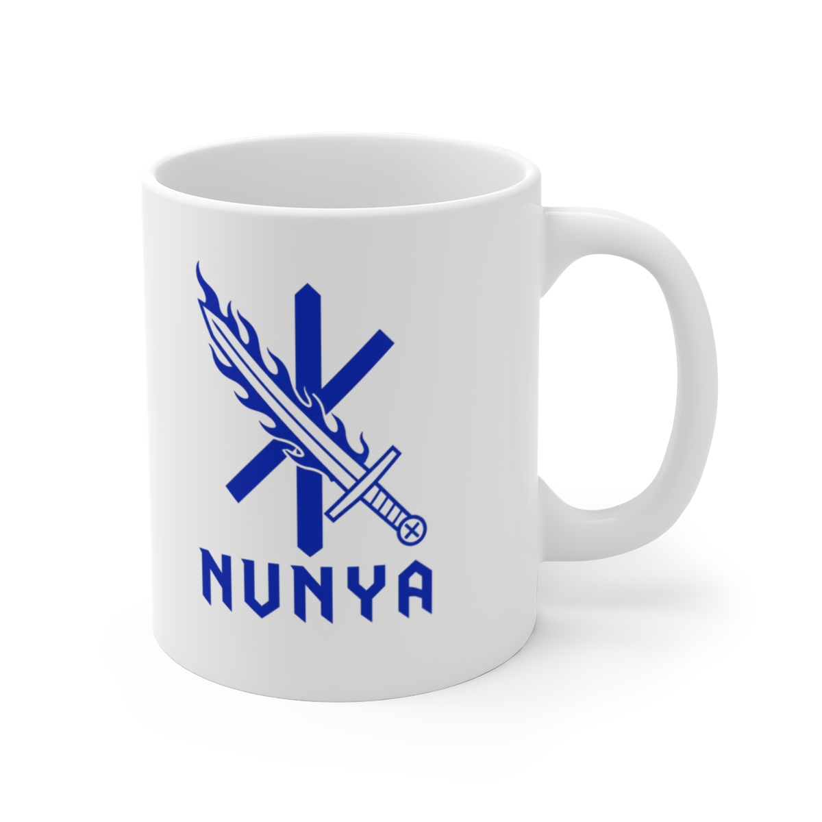 Pagans MC "NUNYA" White Mug